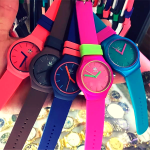 Lote-relógios-femininos-adidas-cores-da-moda-silicone-kit-oferta