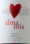 Vinho Espanhol Alma Mia Tempranilho