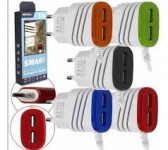 Carregador Rápido V8 Smart 3.1a 2-usb 12